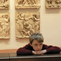 Nathan Louis at the Florence Cathedral Museum