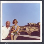 With my father in Florence, 1967